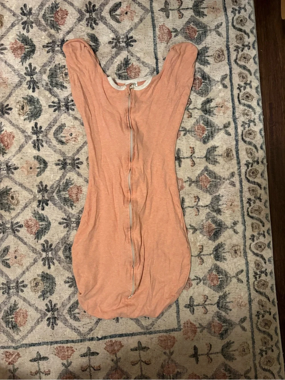 Swaddle Designs Peach Double Zip Sleep Sack